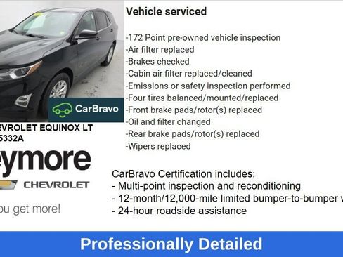 Certified 2020 Chevrolet Equinox LT w/ Driver Convenience Package FWD image 50