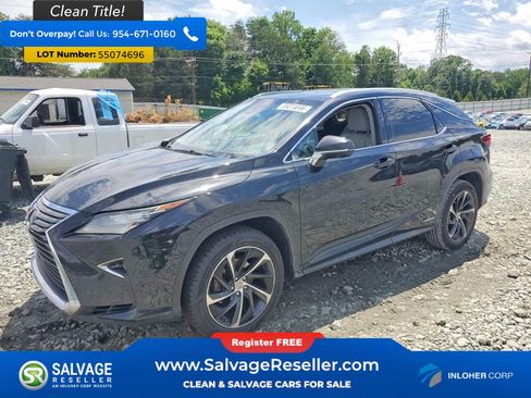 Used 2016 Lexus RX 450h AWD w/ Luxury Package image 1