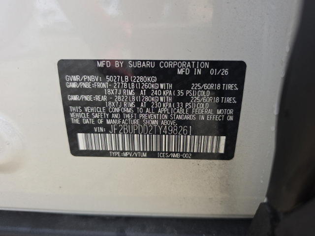 Certified 2026 Subaru Outback Limited AWD/4WD image 31