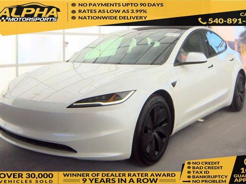 Used 2024 Tesla Model 3 Standard Range RWD image 1