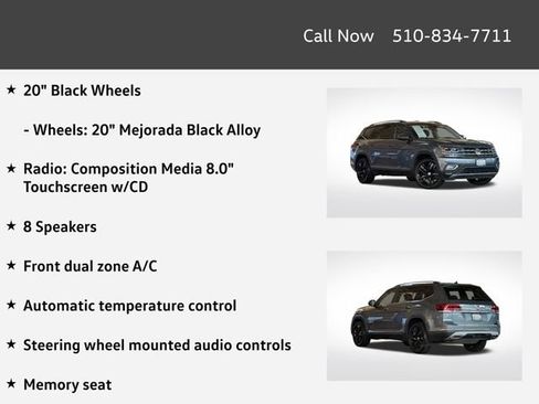 Used 2018 Volkswagen Atlas SEL image 4