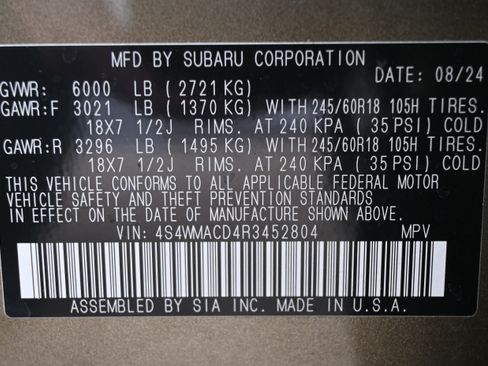 Used 2024 Subaru Ascent Premium w/ Convenience Package image 35