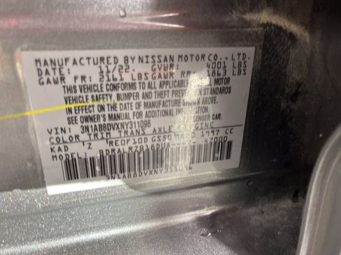 Used 2022 Nissan Sentra SR w/ Electronics Package image 34