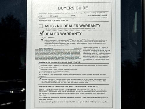 Used 2024 Jeep Wrangler Unlimited Rubicon image 26