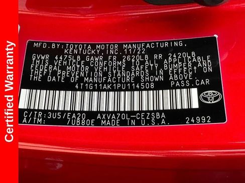 Used 2023 Toyota Camry SE FWD image 28