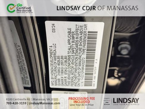 Used 2024 Honda Accord EX-L image 32