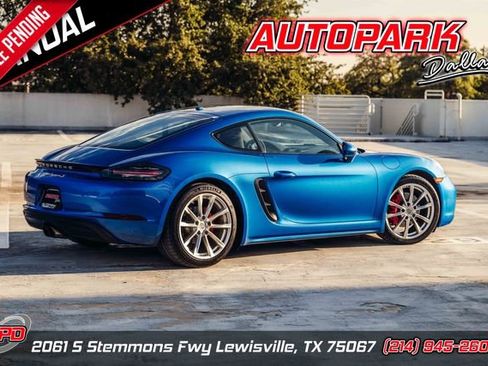 Used 2017 Porsche 718 Cayman S image 1