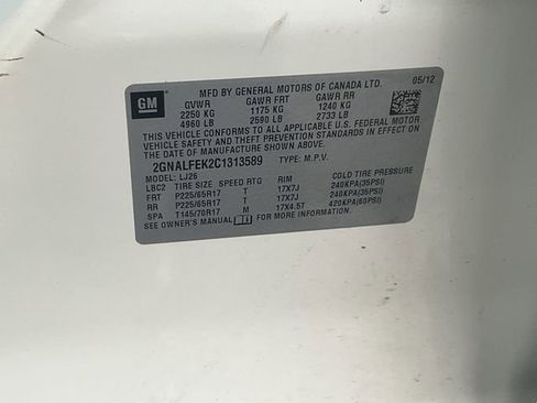 Used 2012 Chevrolet Equinox LTZ image 36