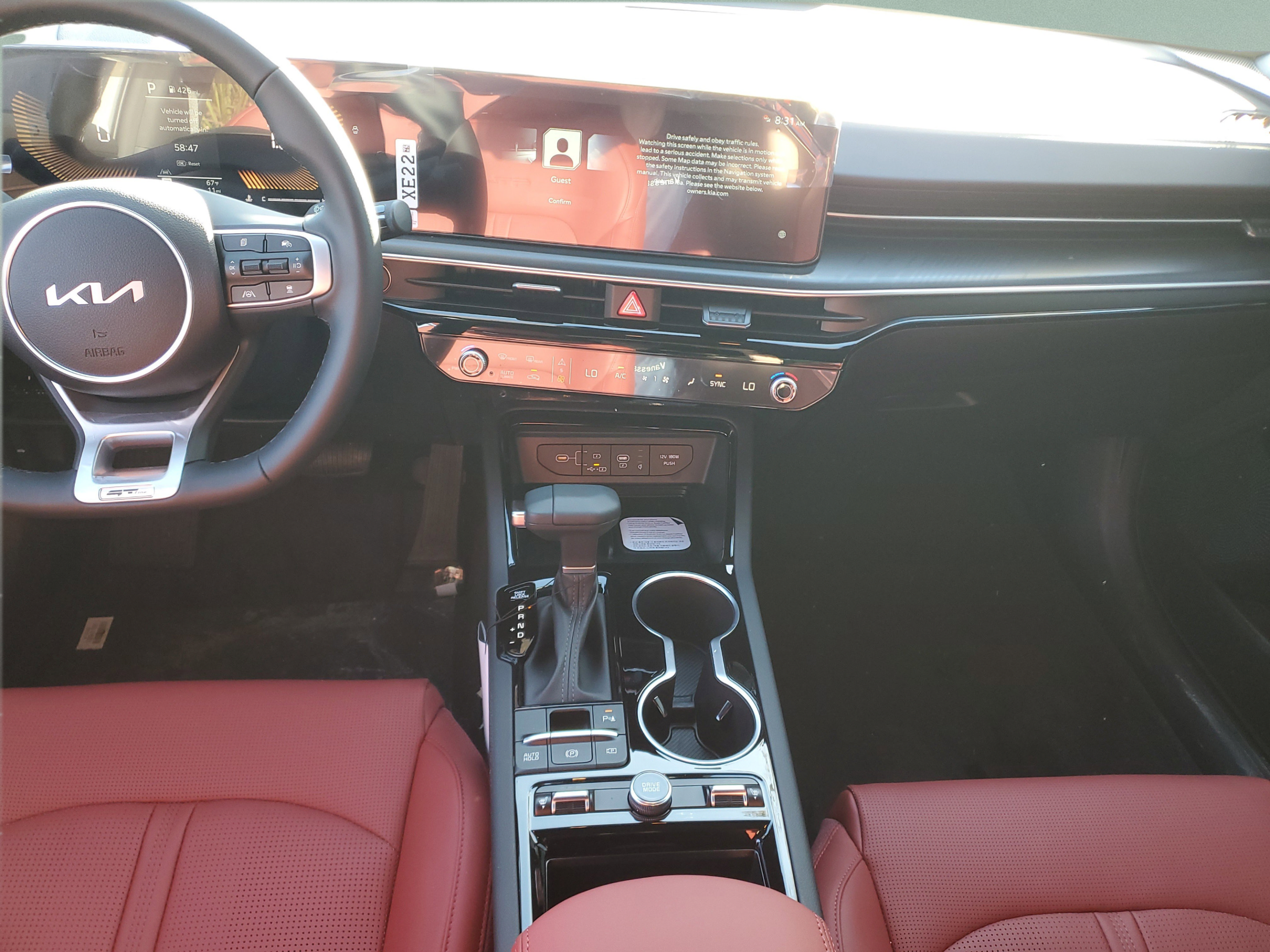 New 2026 Kia K5 GT-Line w/ GT-Line Red Interior Package FWD image 12