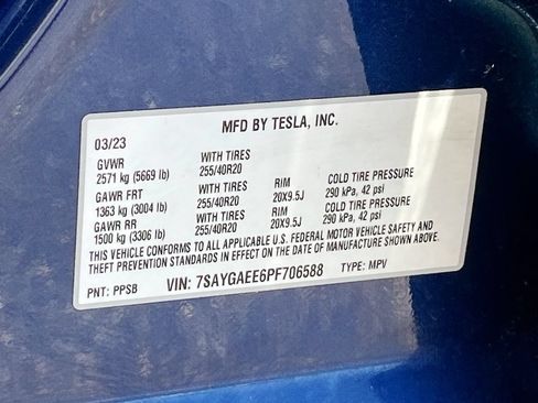 Used 2023 Tesla Model Y Long Range AWD/4WD image 32