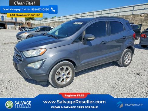 Used 2018 Ford EcoSport SE w/ SE Convenience Package FWD image 1