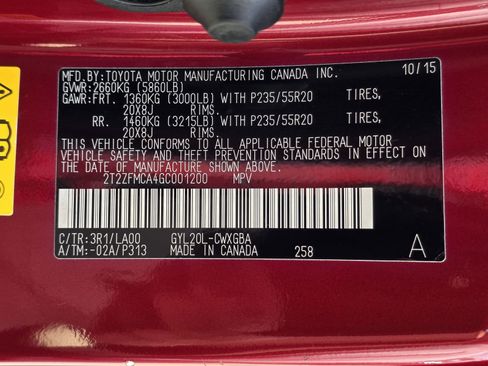 Used 2016 Lexus RX 450h FWD w/ Luxury Package image 32