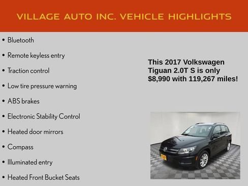 Used 2017 Volkswagen Tiguan S image 14