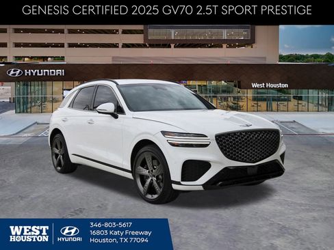 Used 2025 Genesis GV70 2.5T Sport Prestige w/ Sport Prestige Package image 1