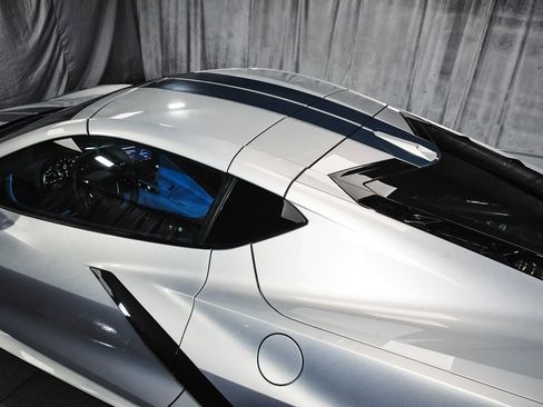 Used 2023 Chevrolet Corvette Stingray Premium Cpe w/ Body-Color Dual Roof Package RWD image 82