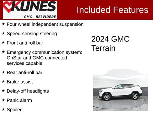 Used 2024 GMC Terrain SLE FWD image 3