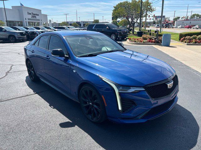 Used 2023 Cadillac CT4 Sport w/ LPO, ONYX Package RWD image 4