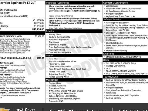 New 2026 Chevrolet Equinox EV LT w/ Convenience Package II FWD image 4