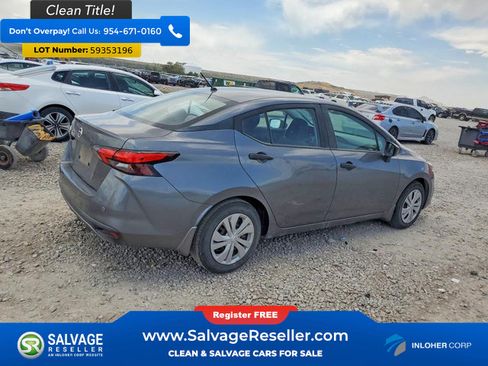 Used 2020 Nissan Versa S FWD image 4