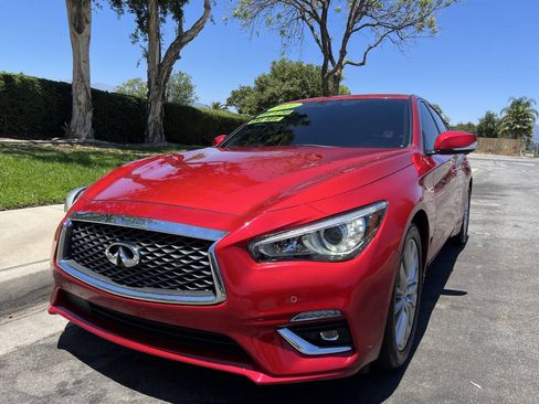 Used 2021 INFINITI Q50 Luxe w/ Cargo Package RWD image 5