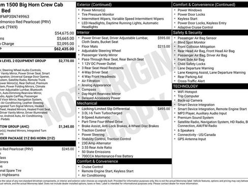 Certified 2025 RAM 1500 Big Horn AWD/4WD image 47
