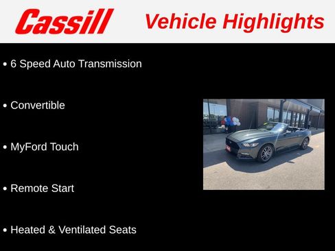 Used 2015 Ford Mustang Premium RWD image 3