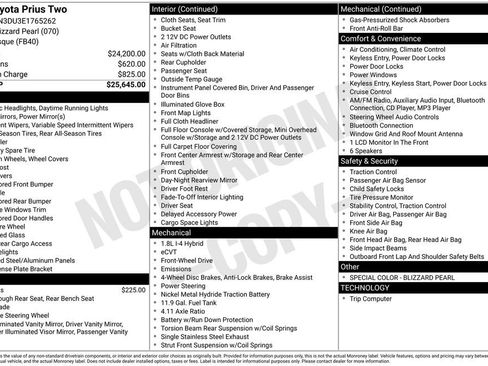 Used 2014 Toyota Prius Two image 4