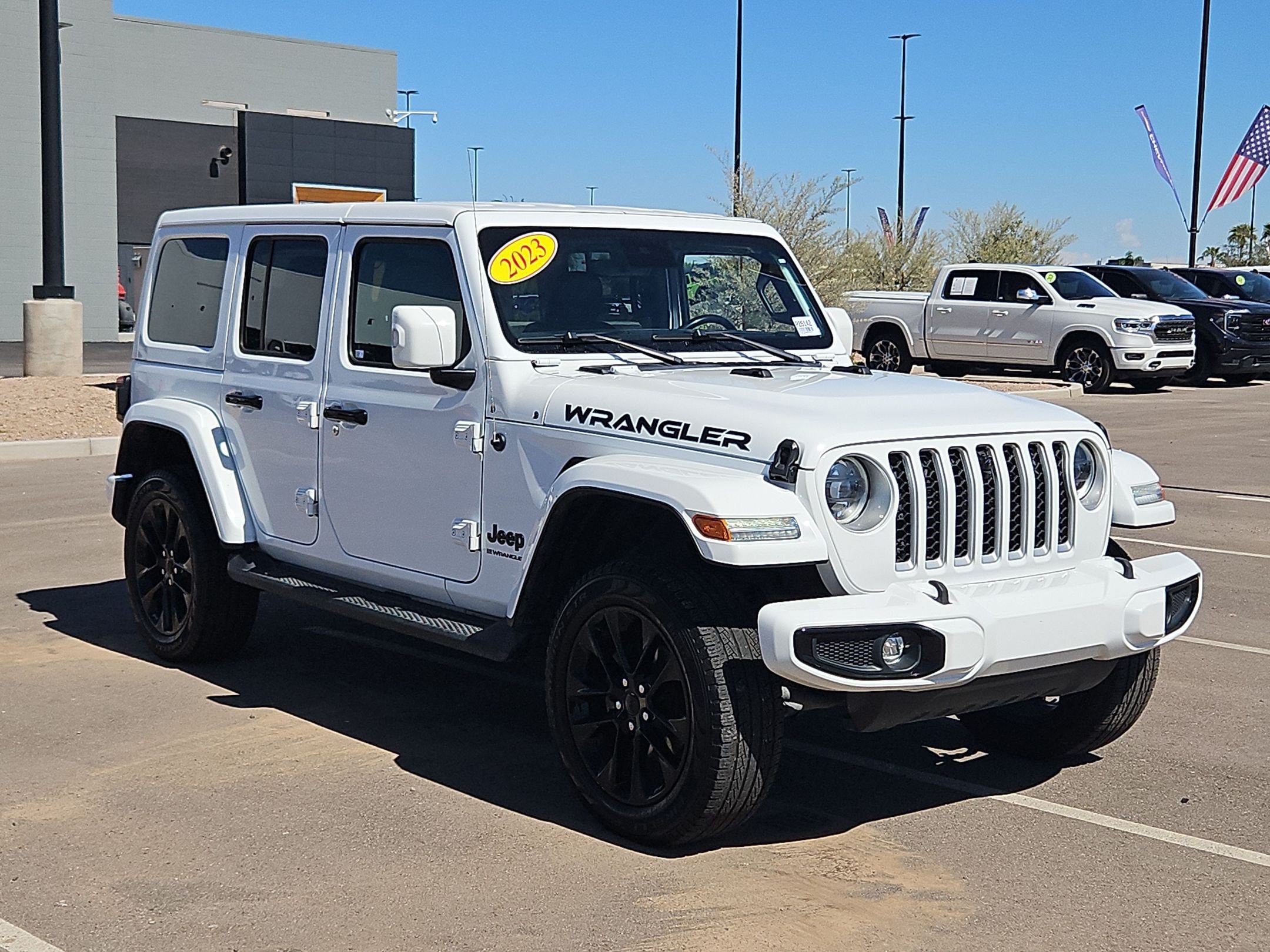 Used 2023 Jeep Wrangler Unlimited Sahara AWD/4WD image 8