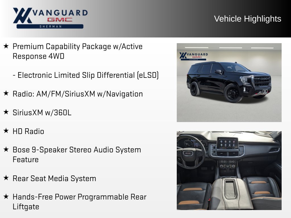 Used 2021 GMC Yukon AT4 w/ AT4 Premium Plus Package AWD/4WD image 31