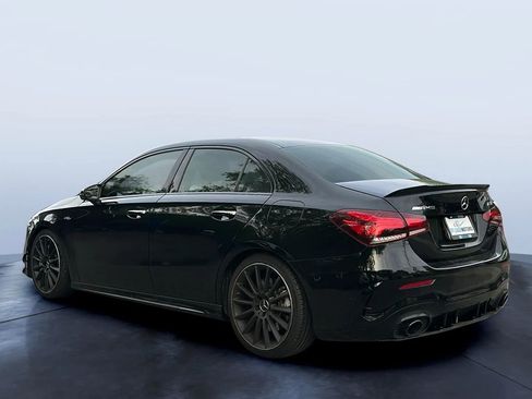 Used 2021 Mercedes-Benz A 35 AMG AMG A 35 4MATIC Sedan 4D w/ AMG Aerodynamic Package image 3
