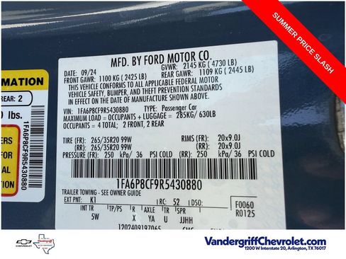 Used 2024 Ford Mustang GT Premium RWD image 31