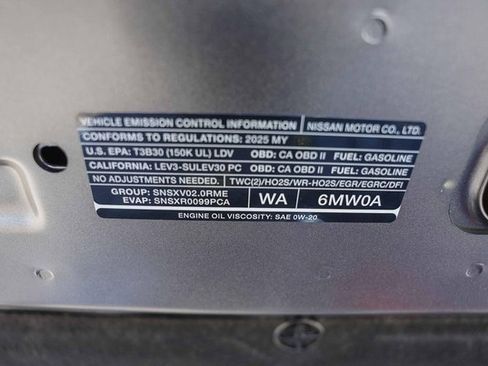 New 2025 Nissan Sentra SR w/ SR Premium Package image 30