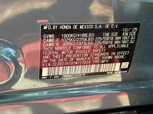 Used 2026 Honda HR-V EX-L image 26