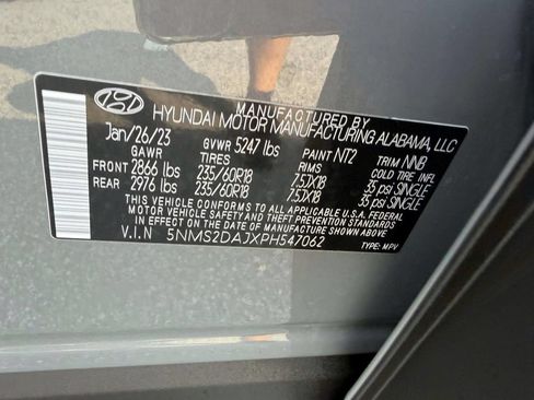 Certified 2023 Hyundai Santa Fe SEL AWD/4WD image 18