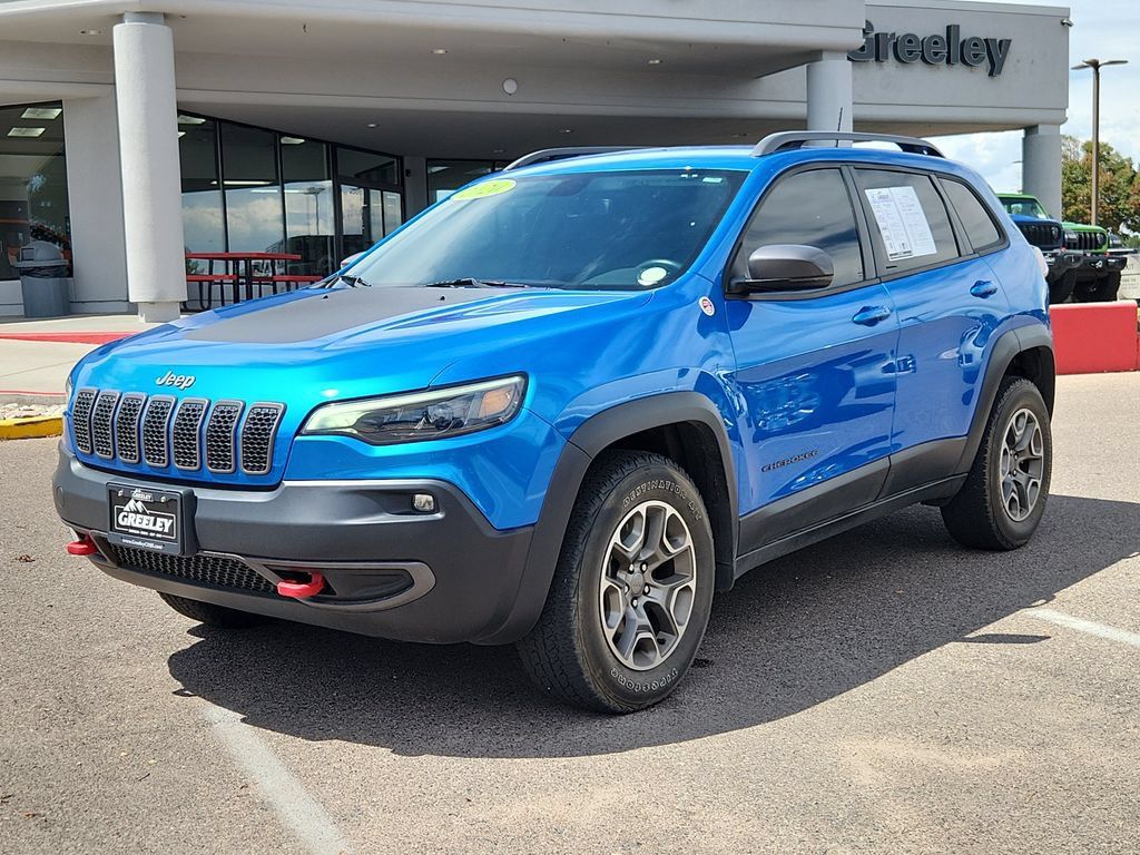 Used 2020 Jeep Cherokee Trailhawk AWD/4WD image 4