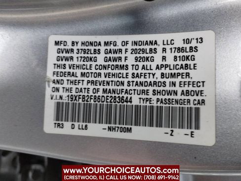 Used 2013 Honda Civic EX image 38