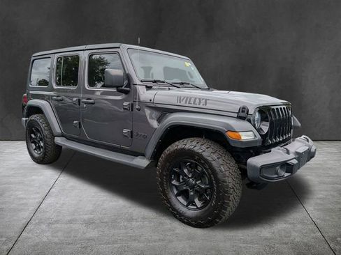 Used 2022 Jeep Wrangler Unlimited Sport AWD/4WD image 2
