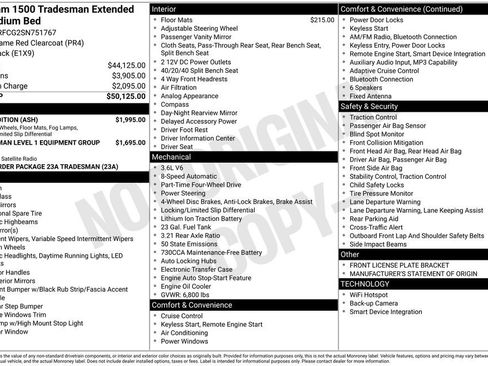New 2025 RAM 1500 Tradesman w/ Night Edition image 3