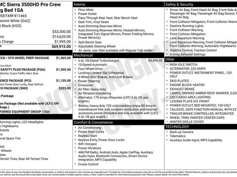 Used 2024 GMC Sierra 3500 Pro AWD/4WD image 44