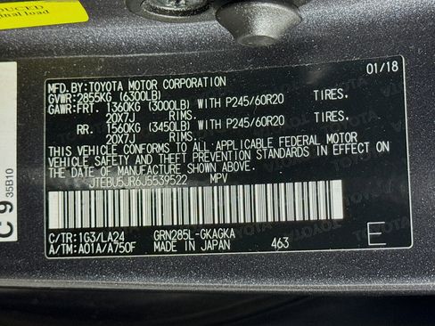 Certified 2018 Toyota 4Runner Limited image 30