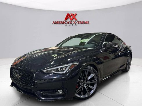 Used 2022 INFINITI Q60 Red Sport 400 w/ Carbon Fiber Package image 2