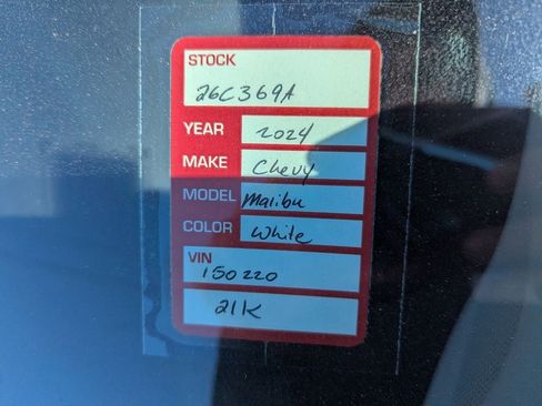 Certified 2024 Chevrolet Malibu RS w/ LPO, Floor Liner Package image 10