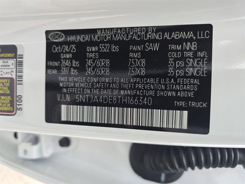 New 2026 Hyundai Santa Cruz SE image 35