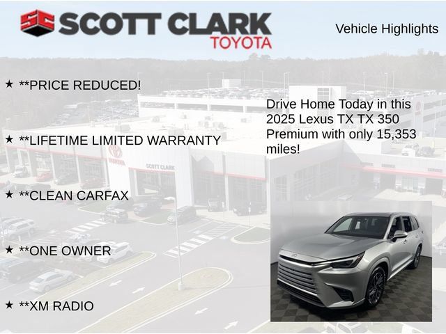 Used 2025 Lexus TX 350 AWD w/ Technology Package image 13