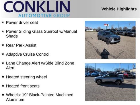 New 2026 Chevrolet Trax RS w/ Sunroof Package image 2