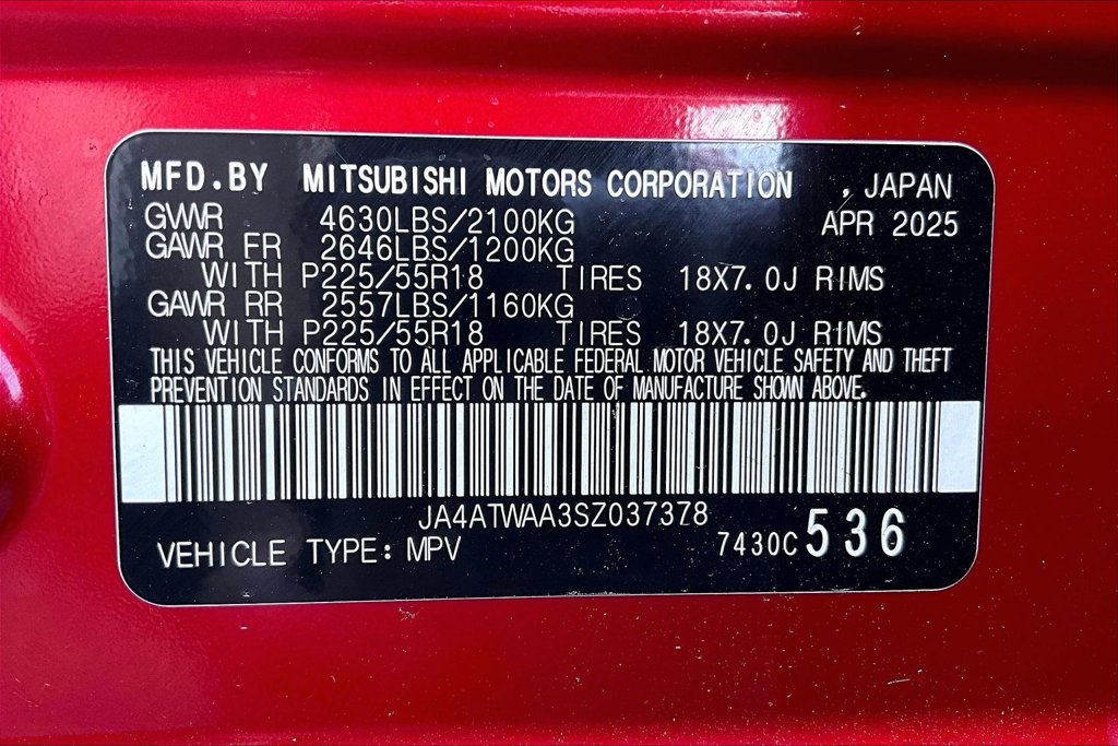 Used 2025 Mitsubishi Eclipse Cross SE AWD/4WD image 31