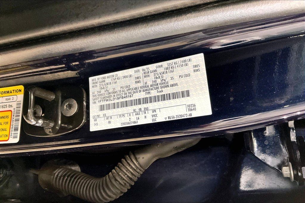 Used 2025 Ford F150 XLT w/ Equipment Group 302A MID AWD/4WD image 20