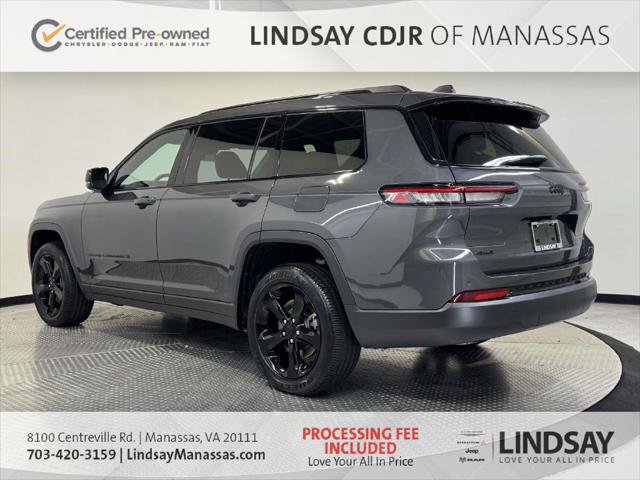 Certified 2025 Jeep Grand Cherokee L Altitude AWD/4WD image 7