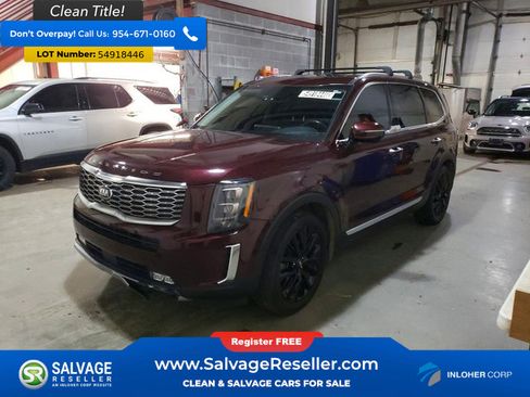 Used 2021 Kia Telluride SX FWD image 1