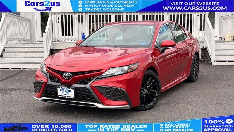 Used 2021 Toyota Camry XSE w/ Navigation Package AWD/4WD image 1